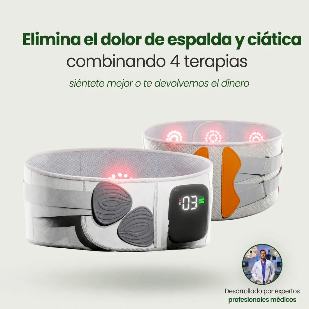 Vertaline LumbaRest con terapia de luz activa